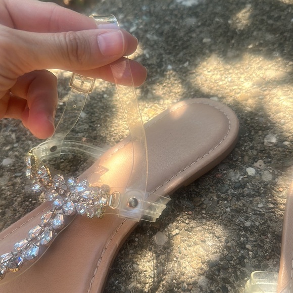 Crystal Embellished Sandals - Picture 9 of 10
